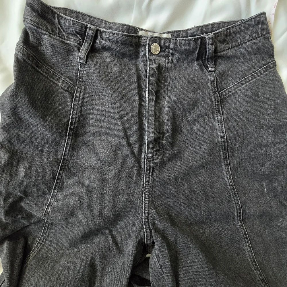 Free People We the Free Florence High Rise Flare Jeans Women 32 Denim Wide Leg - Picture 12 of 16